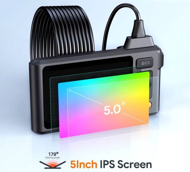 Эндоскоп Depstech DS520DL (2 камеры, 7,9 мм, 5 метров) 1292 фото Эндоскоп Depstech DS520DL (2 камеры, 7,9 мм, 5 метров) 1292 фото