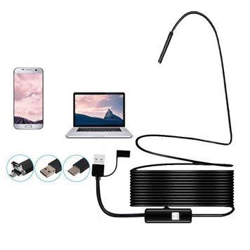 Жесткий эндоскоп 3в1 Android-OTG для смартфона [3 метра] 1075 фото