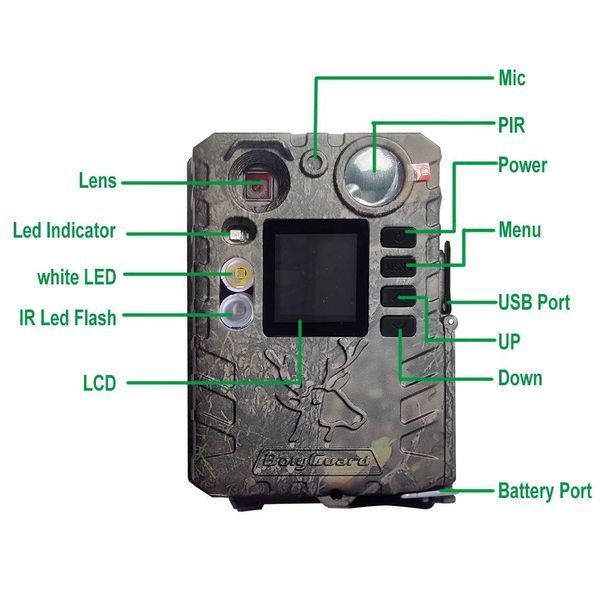 Мини фотоловушка BolyGuard BG410-D (37Mp, 18650) 1443 фото Мини фотоловушка BolyGuard BG410-D (37Mp, 18650) 1443 фото