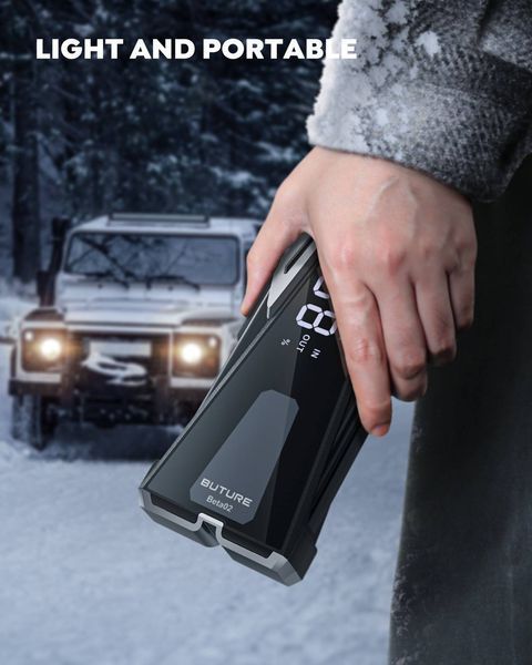 Пусковое устройство Buture Beta02 (2500A, 21800mAh / 80,66Wh) 1424 фото