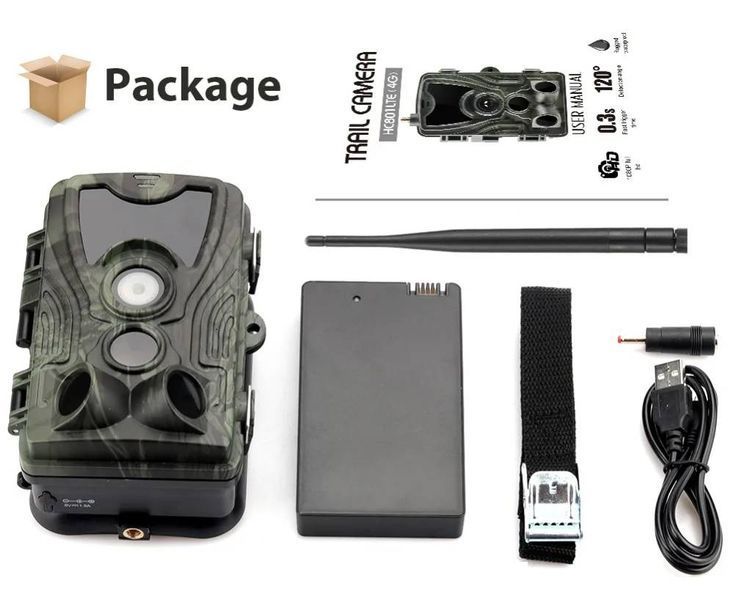 4G фотоловушка Suntek HC-801Pro Li (5000mAh, 30Mp, Облако, Онлайн видео) 1222 фото