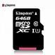 Карта пам'яті Kingston microSDHC 64Gb Class 10 (+adapter SD) (439) 439 фото 3