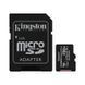 Карта пам'яті Kingston microSDHC 256Gb Class 10 (+adapter SD) (1199) 1199 фото 2
